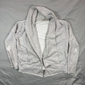 Athleta Gray Shawl Collar Cardigan Sweater Sweatshirt‎ Men S Comfort Neutral